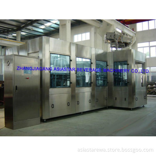 Monoblock pure water filling machine